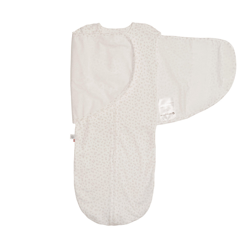 Easygrow | Swaddle Svøpepose - Blomsterprint Offwhite