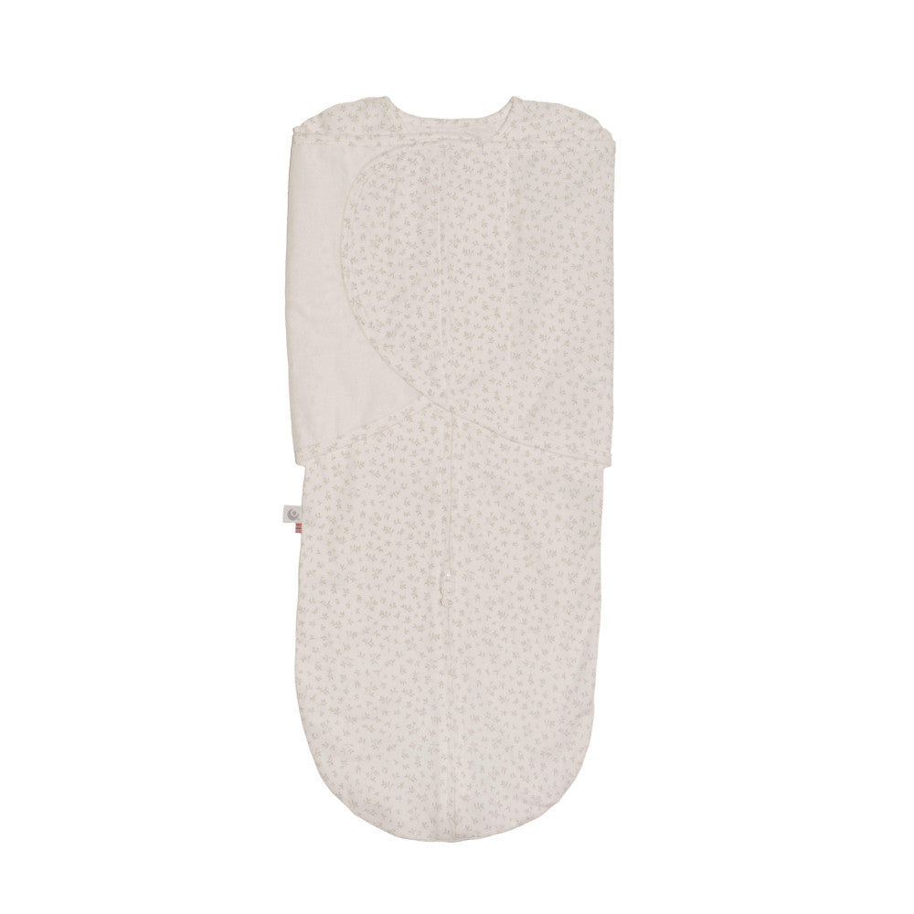 Easygrow | Swaddle Svøpepose - Blomsterprint Offwhite