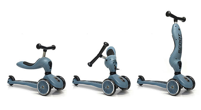 Scoot & Ride | Sparkesykkel Highwaykick 1 Push & Go - Ash - Torgunns Barneklær AS