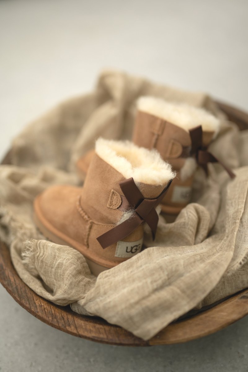 UGG Toddler | Mini Bailey Bow II – Chestnut | Torgunns Barneklær AS