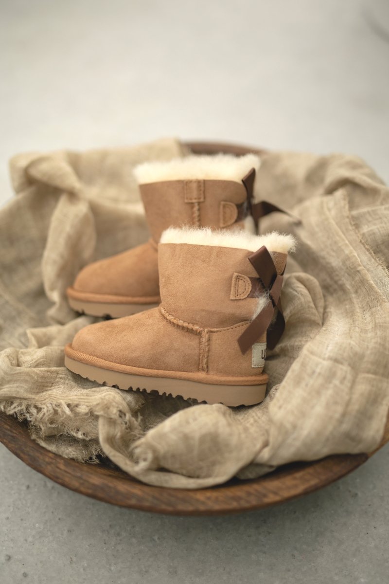 UGG Toddler | Mini Bailey Bow II – Chestnut | Torgunns Barneklær AS