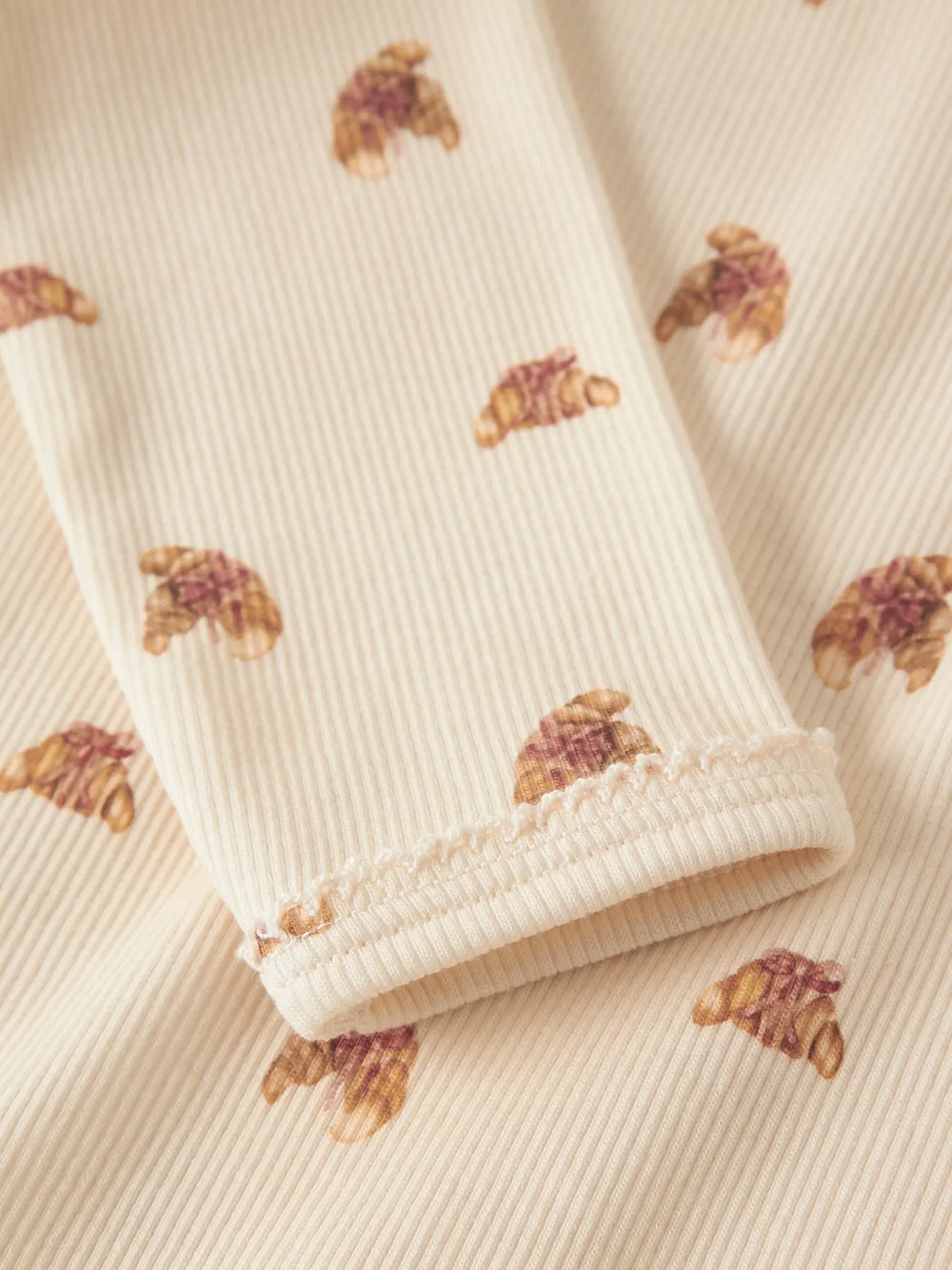 Lil' Atelier Mini LAVO EGI LS SLIM TOP - Turtledove | CROISSANT