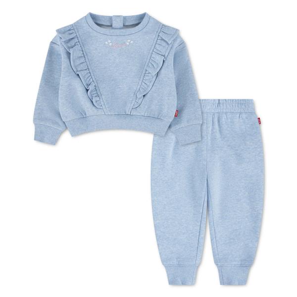 Levis Ruffled Crew &amp; Jogger Set – Levi&