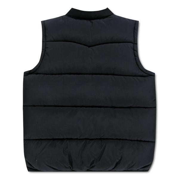 Levis Batwing Embroidered Puffer Vest – Jet Black