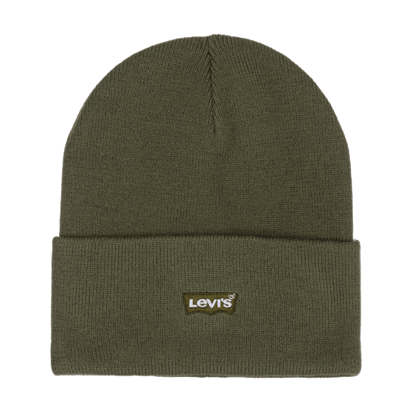 Levis Tonal Embroidered Beanie – Four Leaf Clover