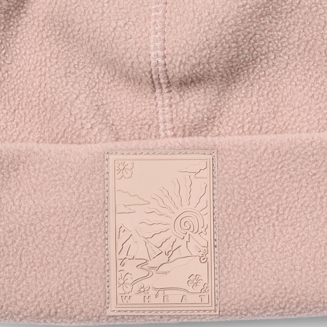 Wheat | Fleece Beanie Loloen - Dry Rose | Torgunns Barneklær AS