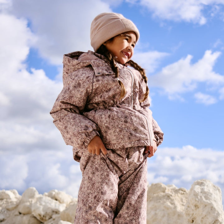 Wheat | Fleece Beanie Loloen - Dry Rose | Torgunns Barneklær AS