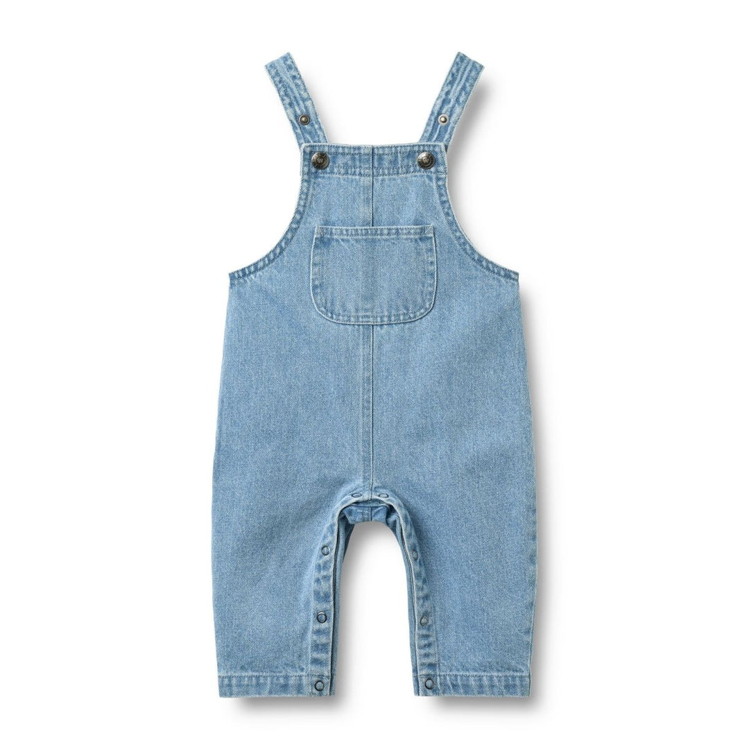 Wheat | Ivan Denim Overall - Light Blue Denim | Torgunns Barneklær AS