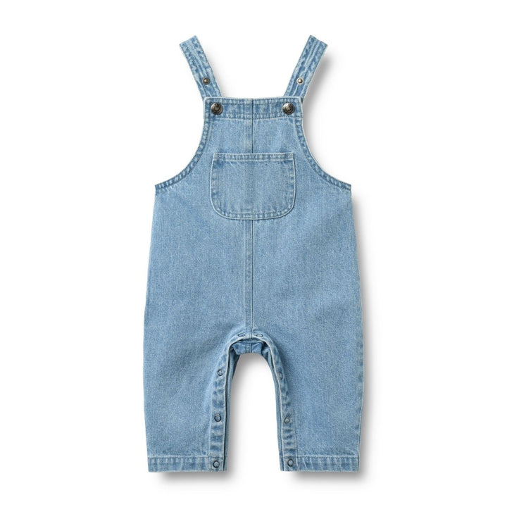 Wheat | Ivan Denim Overall - Light Blue Denim | Torgunns Barneklær AS