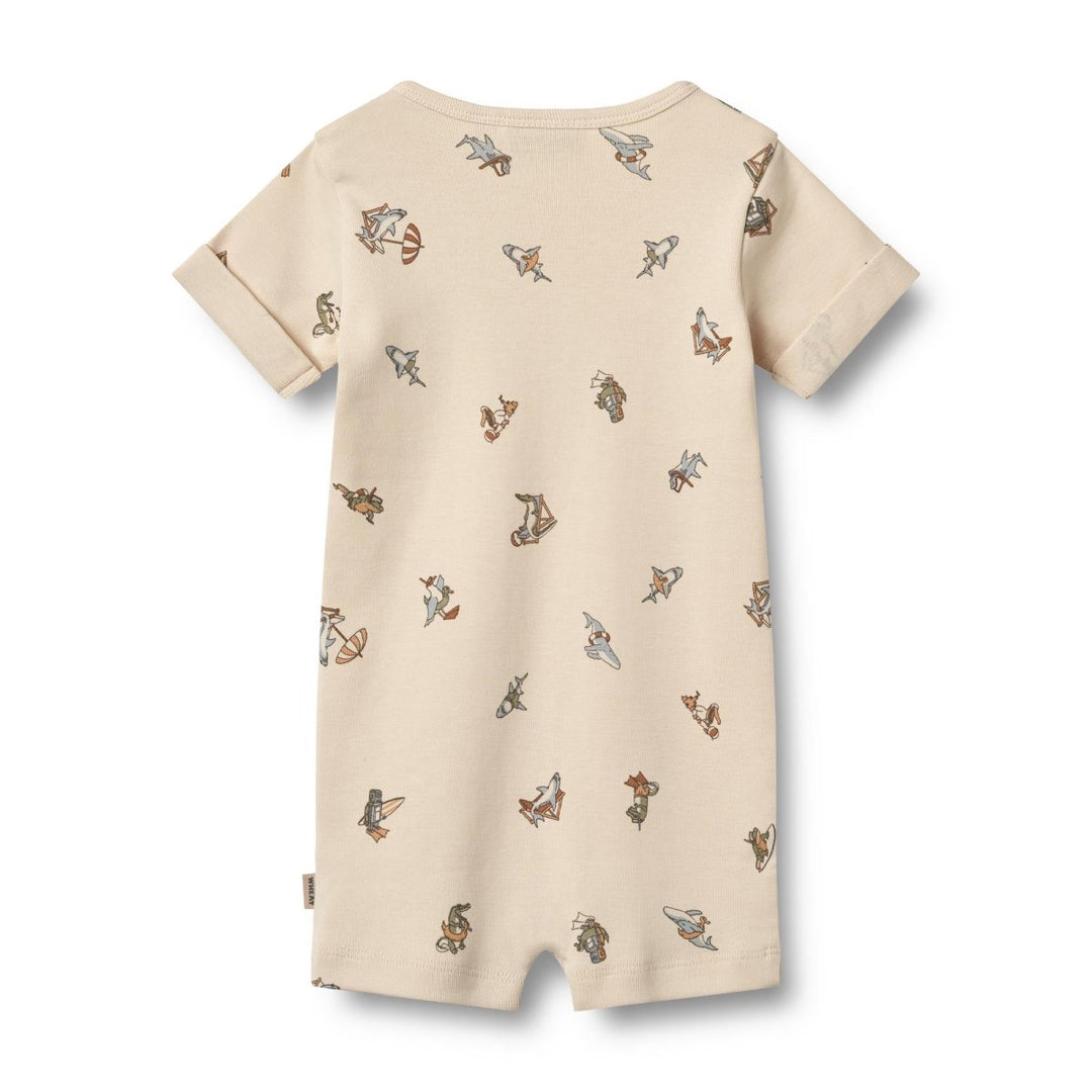 Wheat Main Jumpsuit S/S Alfred - Beach Friends | Torgunns Barneklær AS