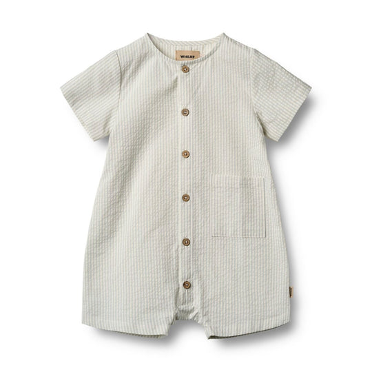 Wheat Main Playsuit Frederik - Blue Summer Stripe | Torgunns Barneklær AS