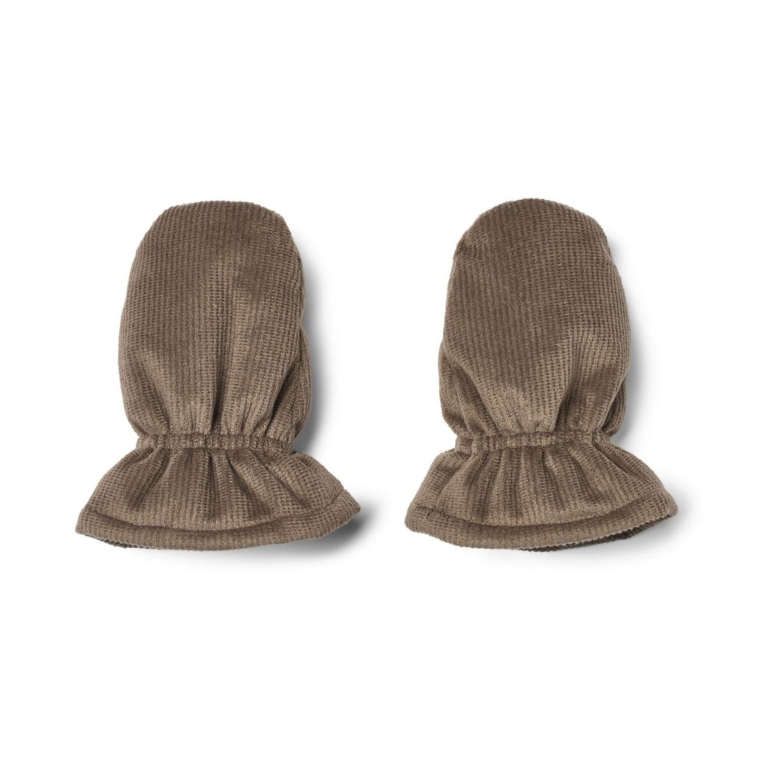 Wheat | Puffer Baby Votter Muffu - Dry Wood | Torgunns Barneklær AS