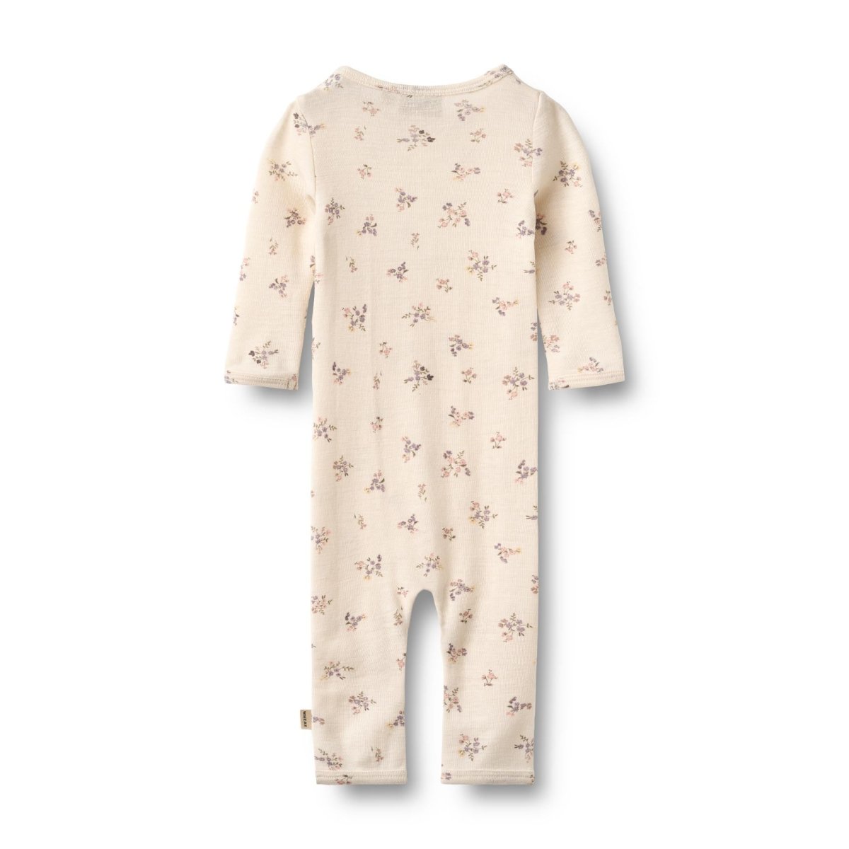 Wheat | Ull Jumpsuit Haven - Eggshell Flowers | Torgunns Barneklær AS
