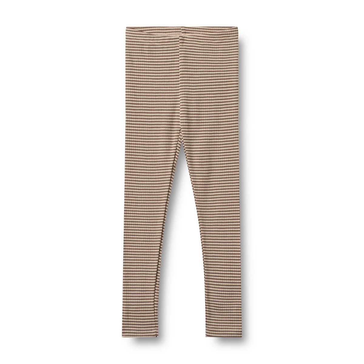Wheat | Ull Leggings Agi - Wood Stripe | Torgunns Barneklær AS