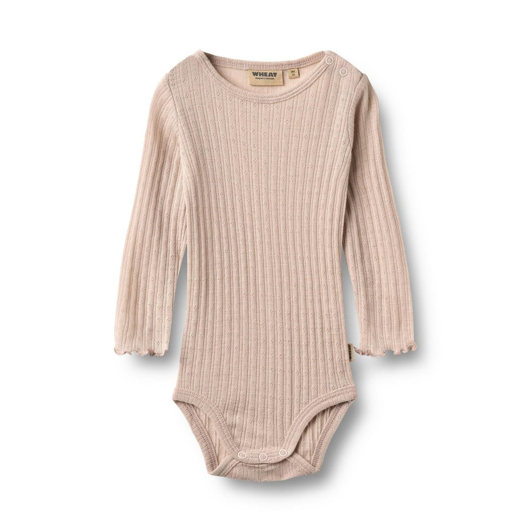 Wheat | Ull/Silke Body Liea - Pale lilac | Torgunns Barneklær AS