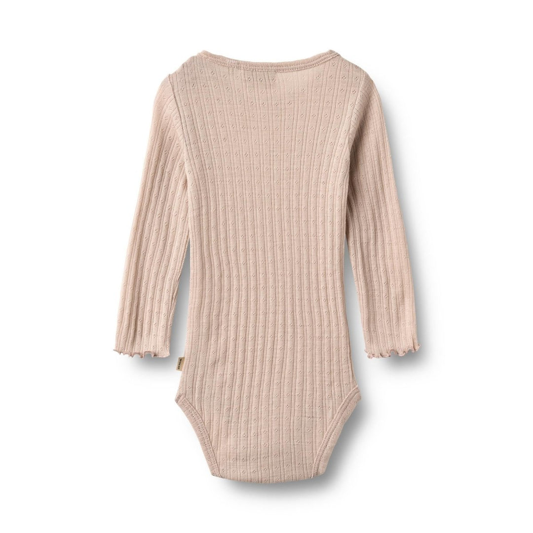 Wheat | Ull/Silke Body Liea - Pale lilac | Torgunns Barneklær AS