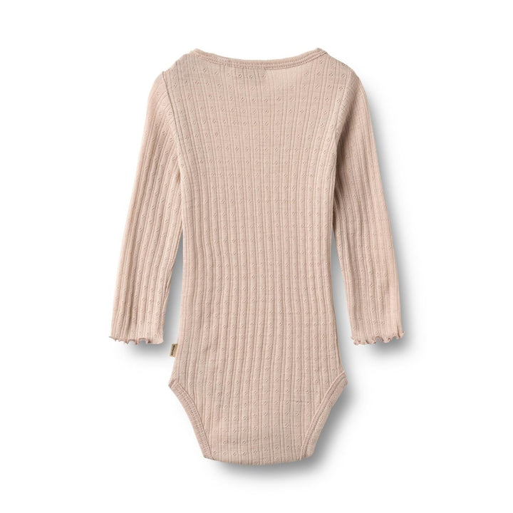 Wheat | Ull/Silke Body Liea - Pale lilac | Torgunns Barneklær AS
