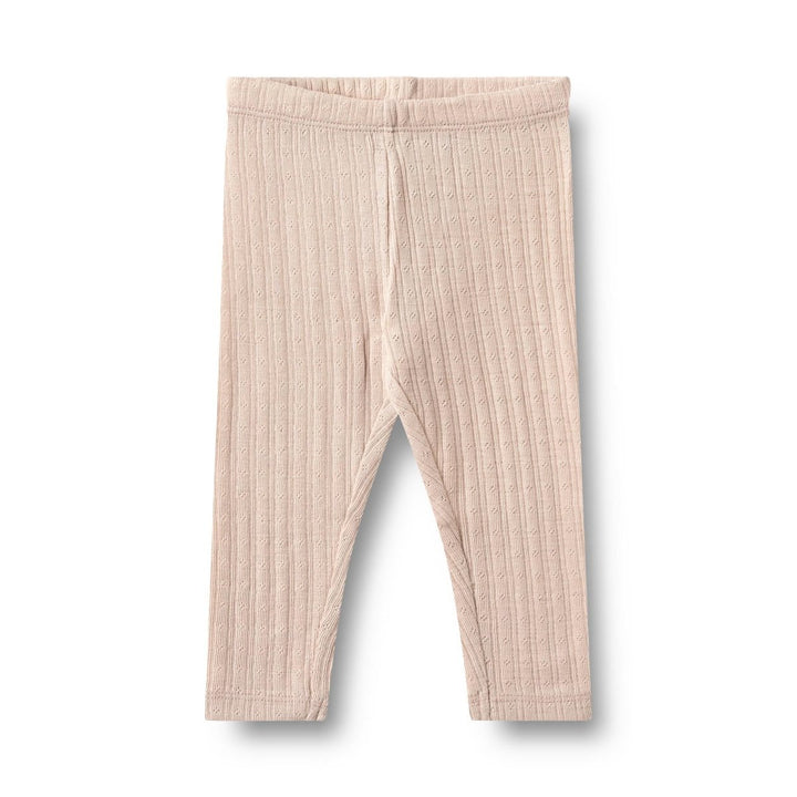 Wheat | Ull/Silke Leggings Agi Baby Jente - Pale Lilac | Torgunns Barneklær AS