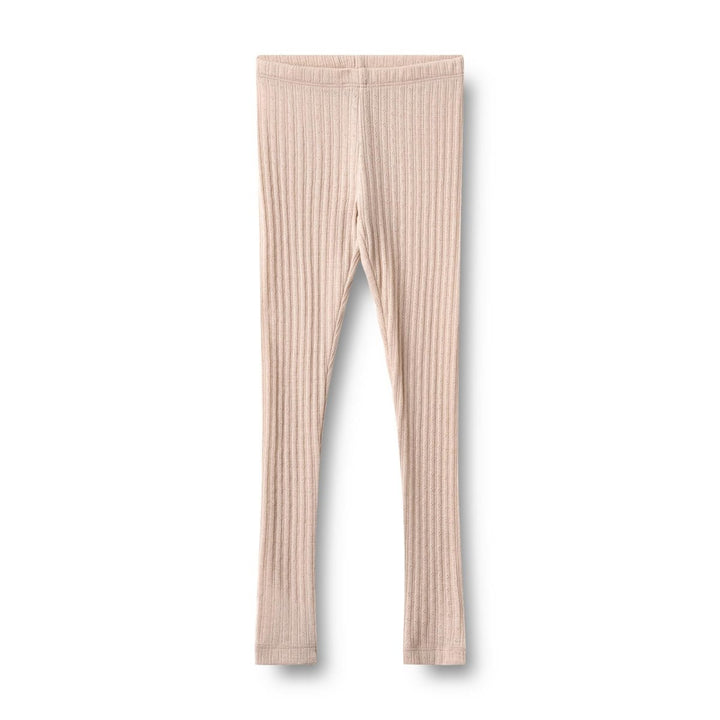 Wheat | Ull/Silke Leggings Agi - Pale lilac | Torgunns Barneklær AS