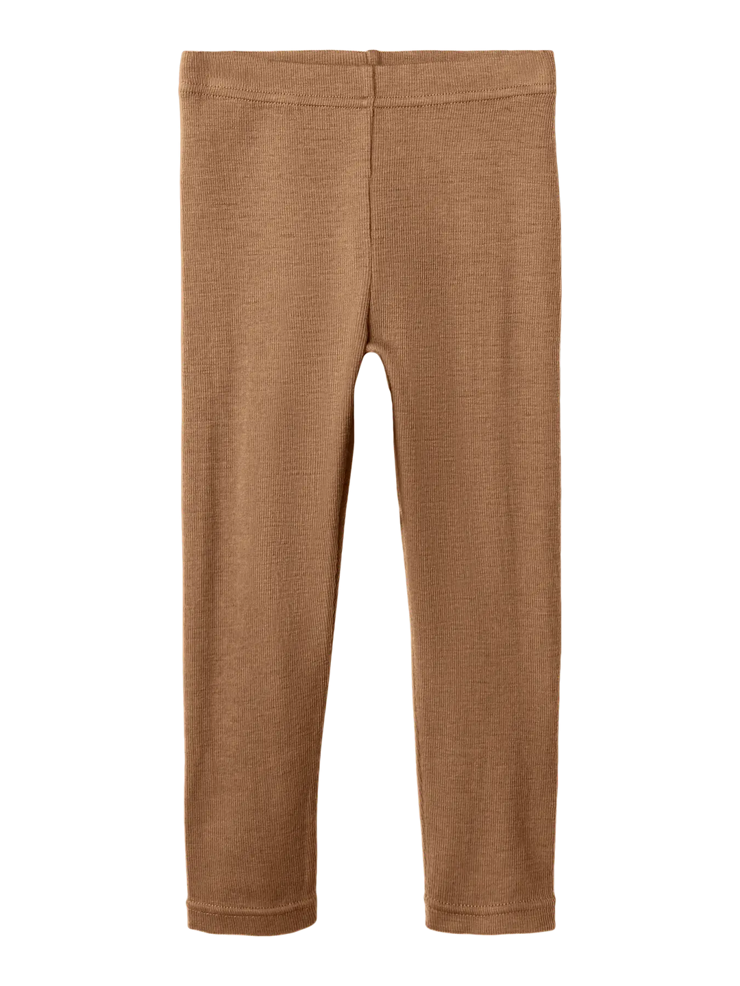 Lil' Atelier Mini NOEL NEB WOOL SLIM LEGGING - Tigers Eye - Torgunns Barneklær AS