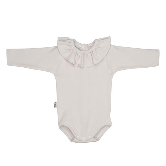 babidu | Body m/Rysjekrage - Offwhite | Torgunns Barneklær AS