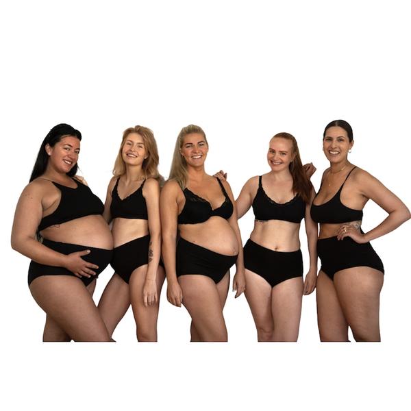 Fødebagen | Gravid - /Barseltruser 3pk Sort | Torgunns Barneklær AS