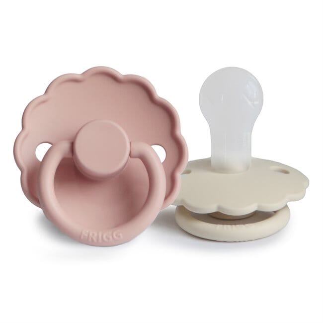 FRIGG | Daisy Smokk Silikon 2pk - Blush/Cream | Torgunns Barneklær AS