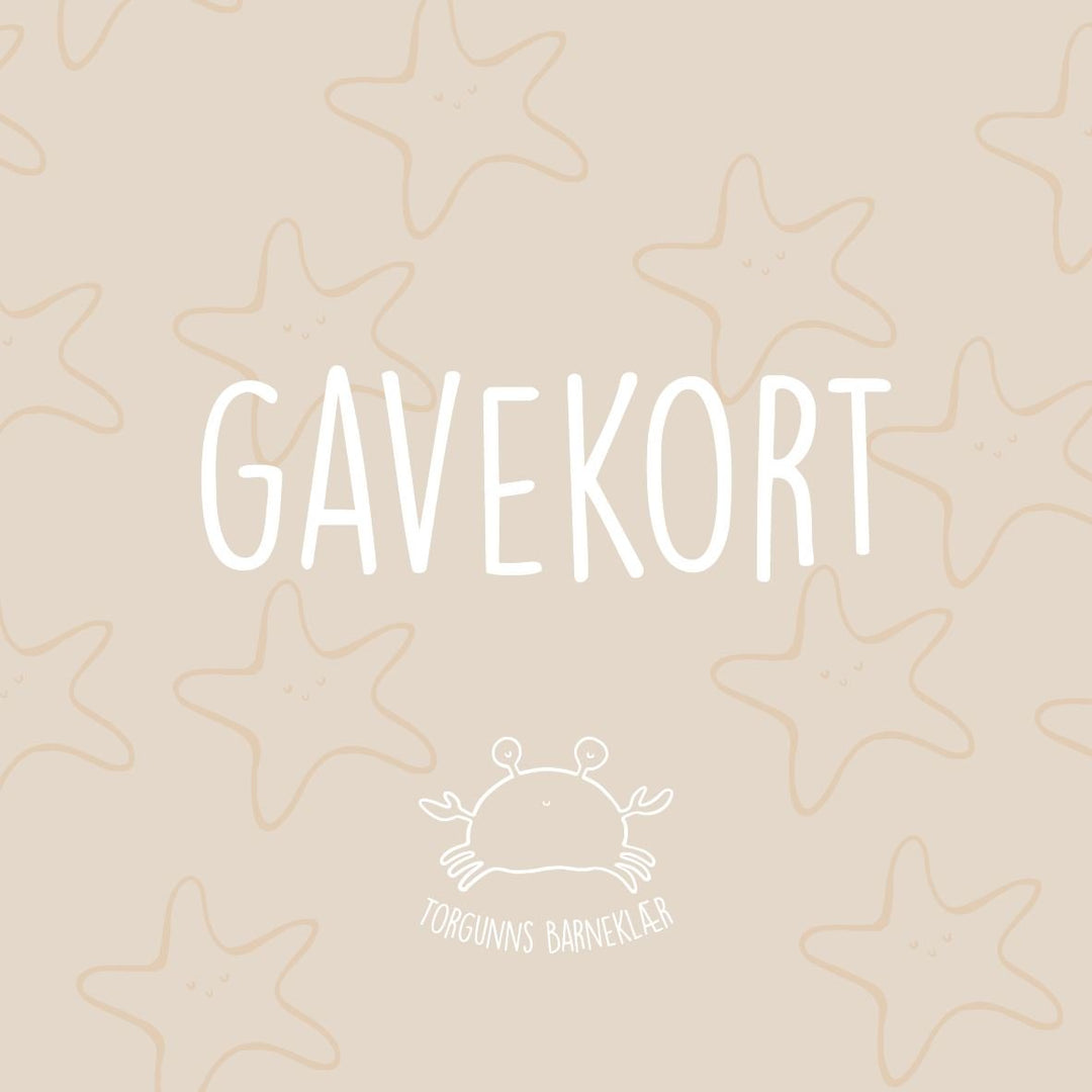 Gavekort | Torgunns Barneklær AS