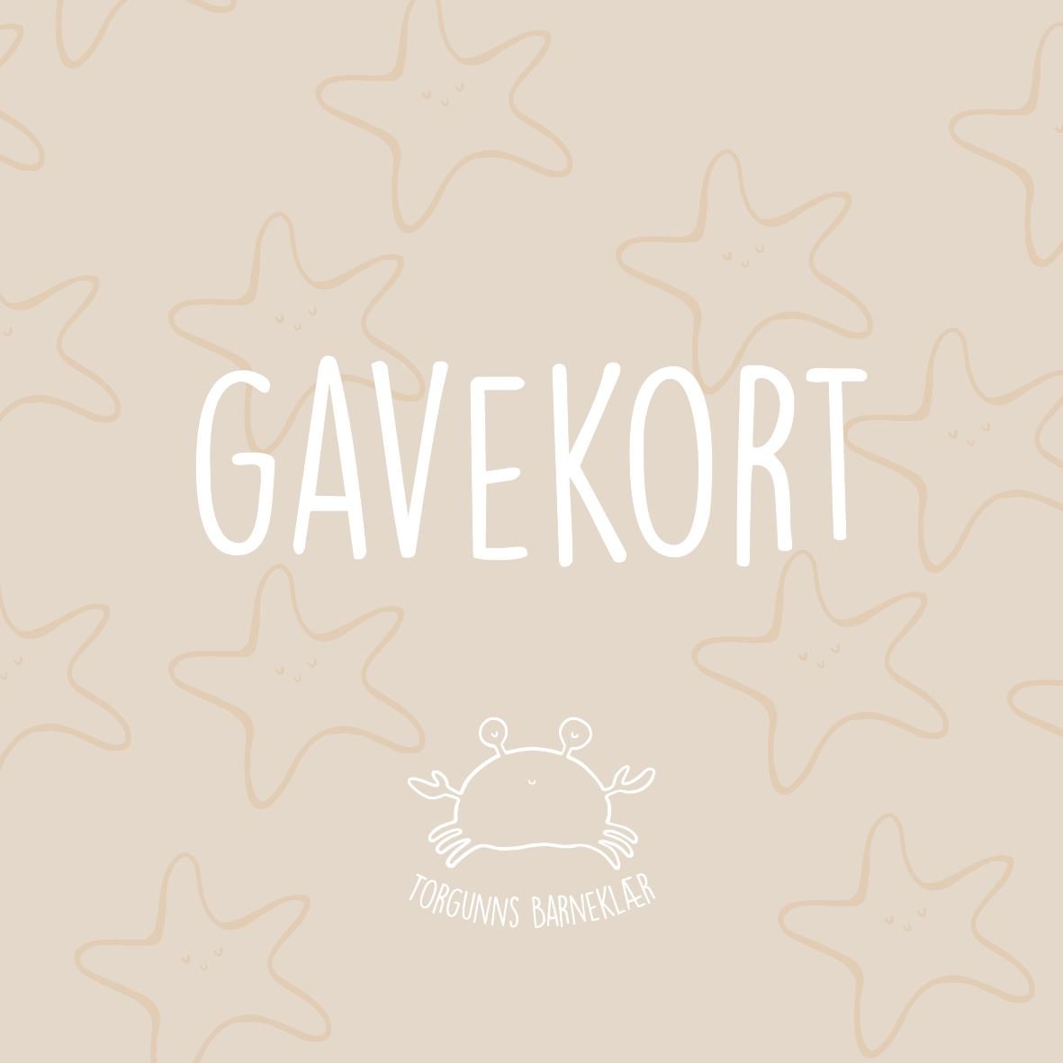 Gavekort | Torgunns Barneklær AS