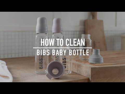 BIBS Baby Glass Bottle Complete Set | Cloud 110ml