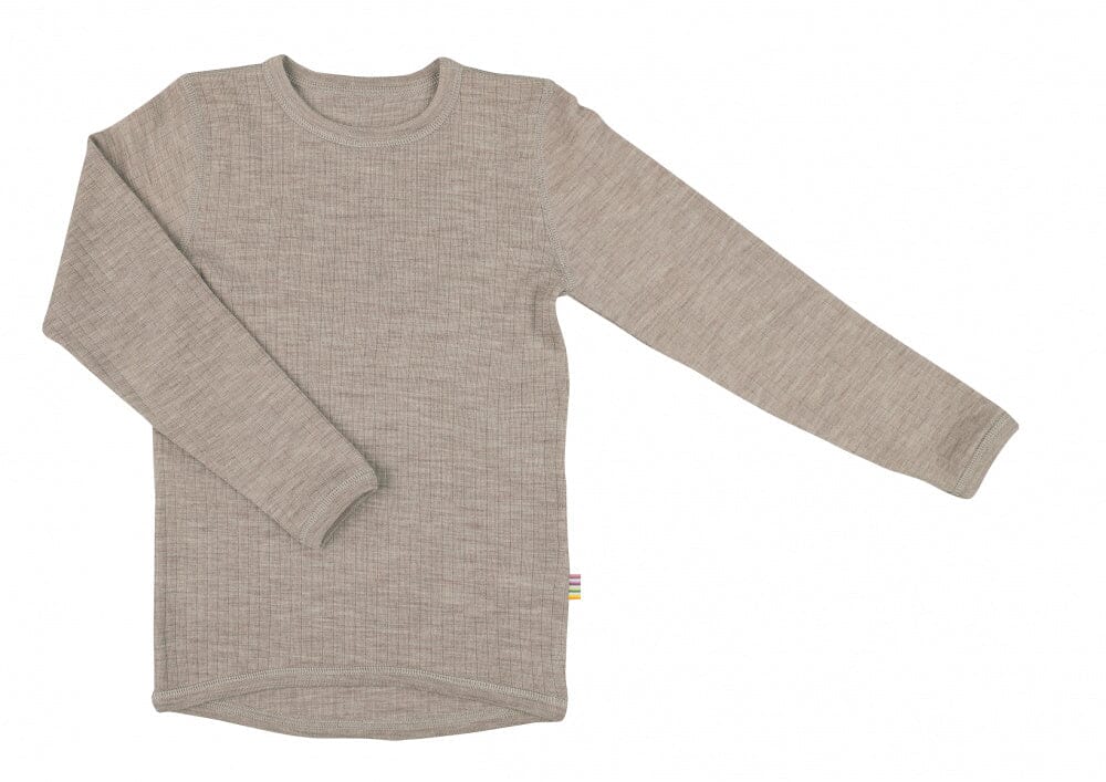 JOHA Ull | Basic Genser Ribb - Sesame Melange | Torgunns Barneklær AS