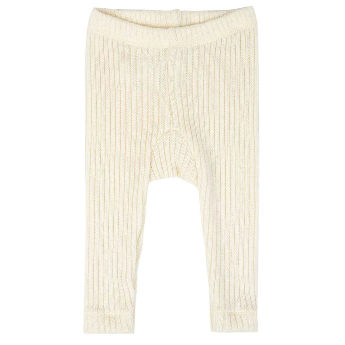 Joha Ull | Ribbestrikket Ullbukse - Natur | Torgunns Barneklær AS