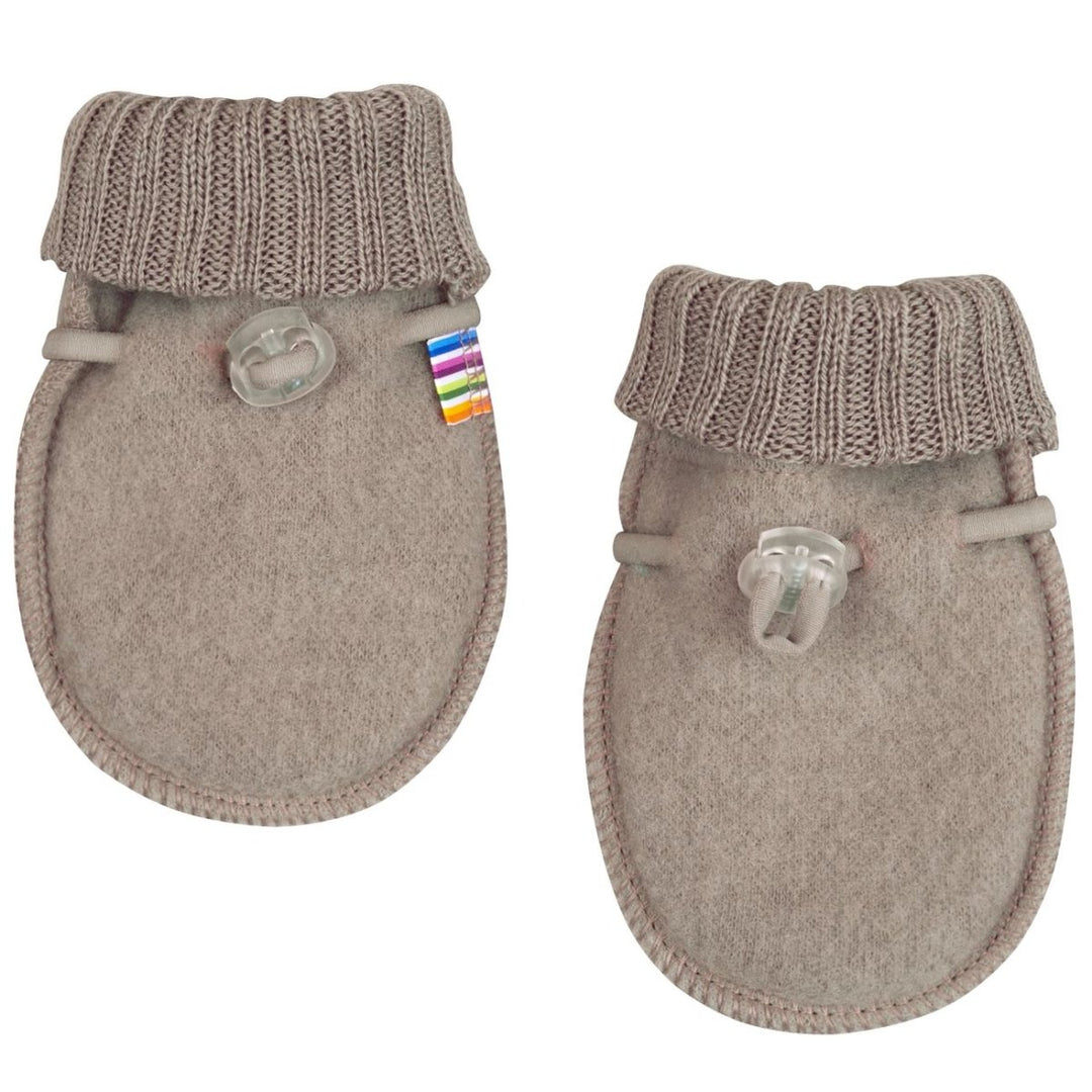 JOHA Ull | Ullfleece Baby Votter - Sesame Melange | Torgunns Barneklær AS