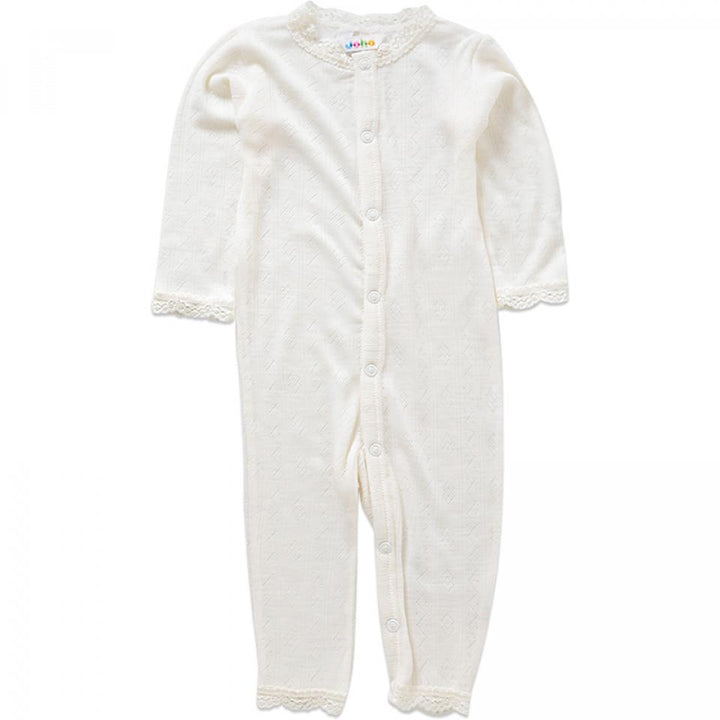 Joha Ull/Silke | Heldress m/Blonde - Offwhite | Torgunns Barneklær AS