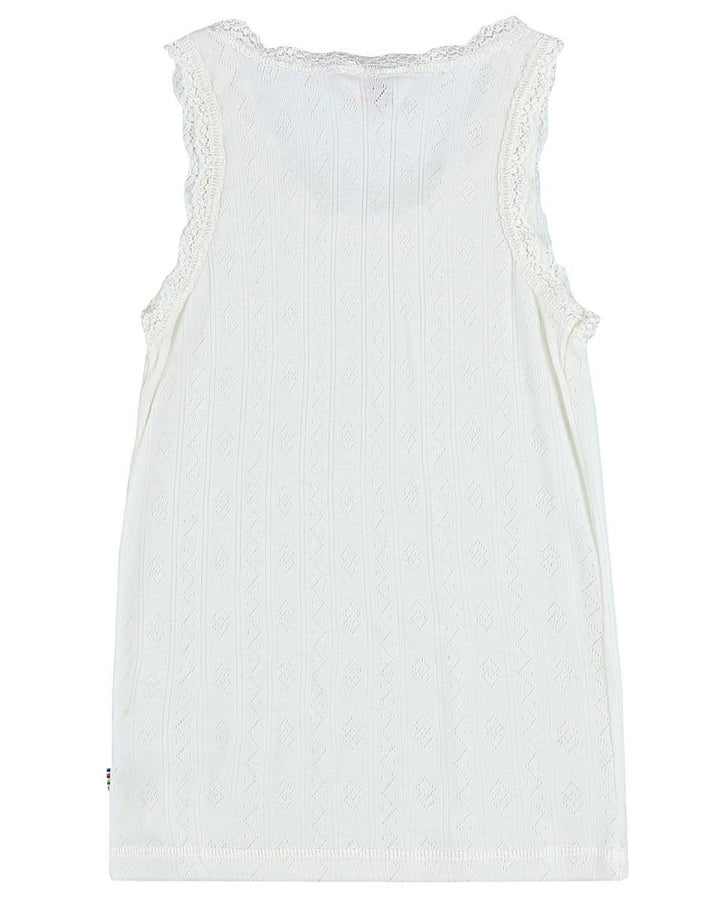 Joha Ull/Silke | Singlet m/Blonde - Offwhite | Torgunns Barneklær AS
