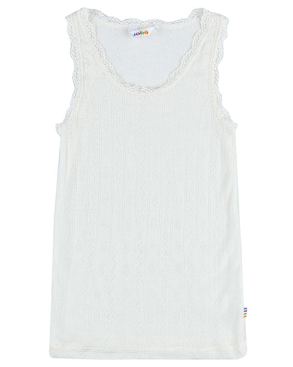 Joha Ull/Silke | Singlet m/Blonde - Offwhite | Torgunns Barneklær AS