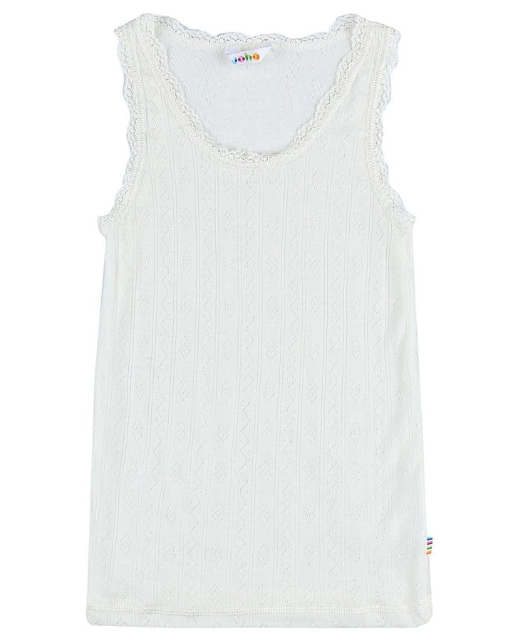 Joha Ull/Silke | Singlet m/Blonde - Offwhite | Torgunns Barneklær AS