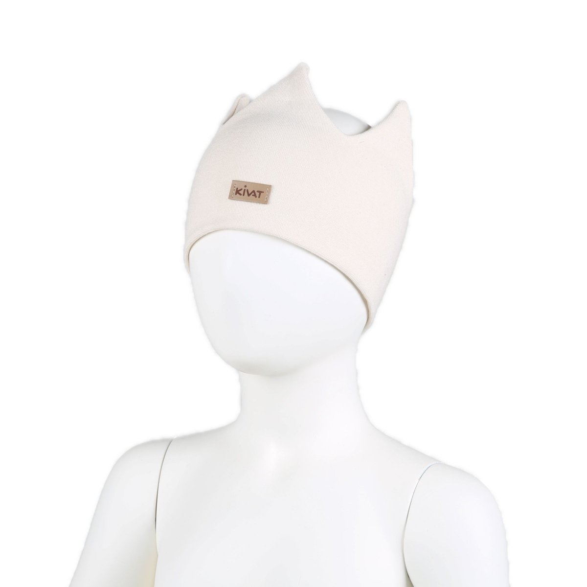 KIVAT Krone Pannebånd m/Vindstopp - Offwhite | Torgunns Barneklær AS