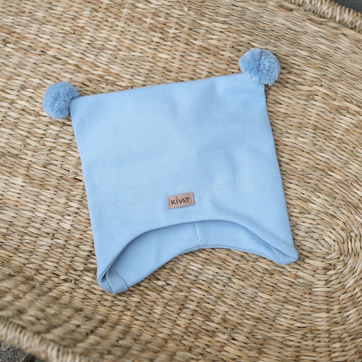 KIVAT Vårlue m/vindstopper - Lysblå | Torgunns Barneklær AS