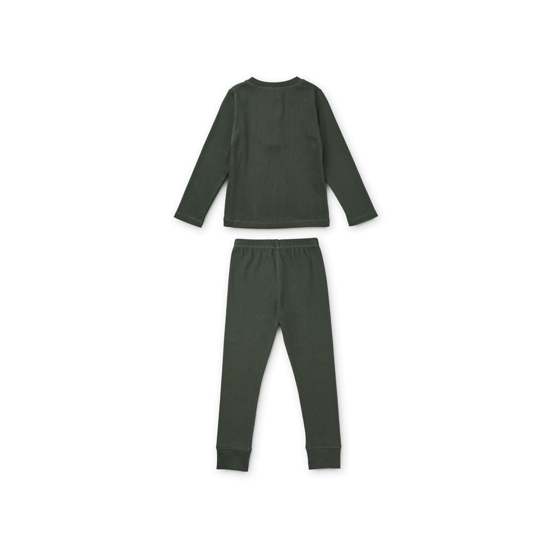 Liewood WILHELM pyjamas set - Hunter green Pysjamas Liewood 