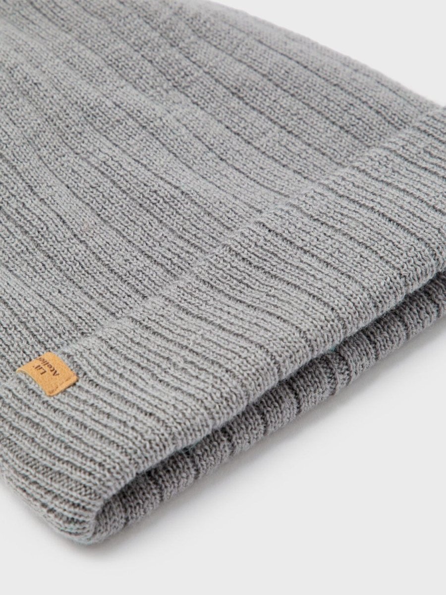Lil' Atelier Mini NANSON KNIT HAT - Wet Weather | Torgunns Barneklær AS