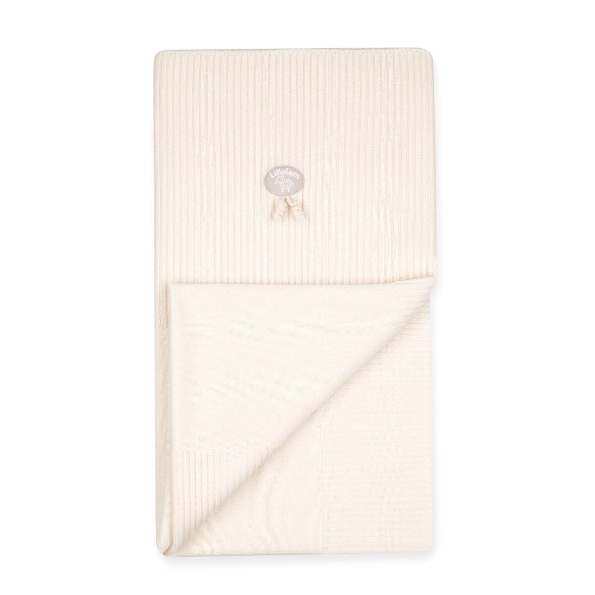 Lillelam | Pledd Baby Natur - Kremhvit | Torgunns Barneklær AS