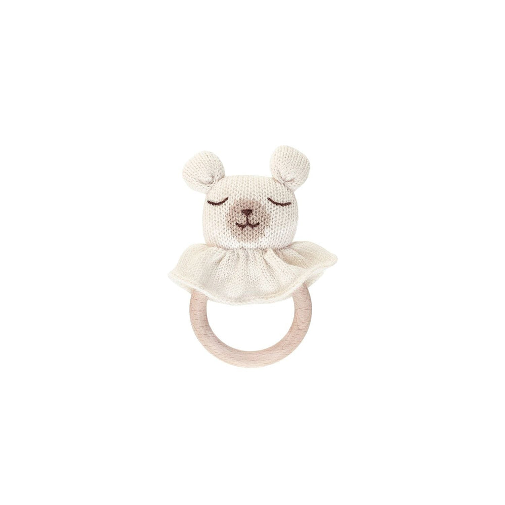 Main Sauvage Teething Ring - Polar Bear Leker Main Sauvage 