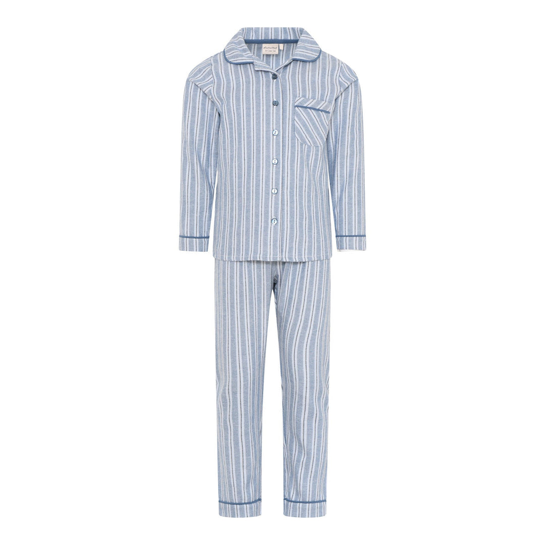 Minymo Pyjamas Set LS Y/D - Blue Fusion Kategori Minymo 