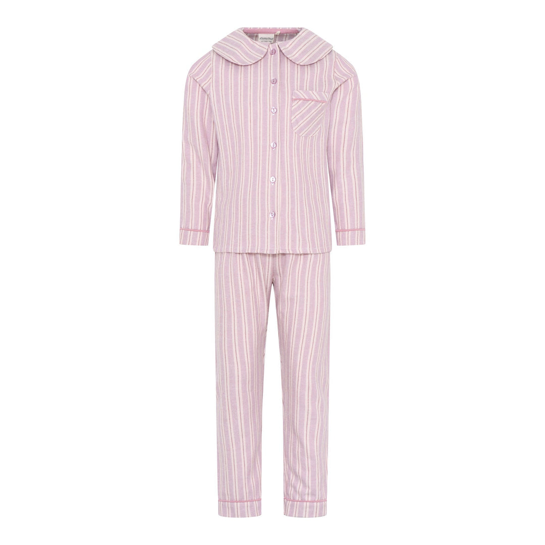Minymo Pyjamas Set LS Y/D - Lilas Kategori Minymo 