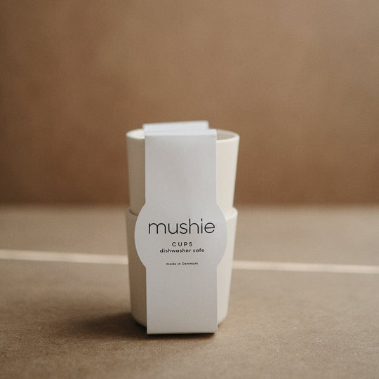 mushie | Cup 2pk - Ivory Spise & drikke mushie 