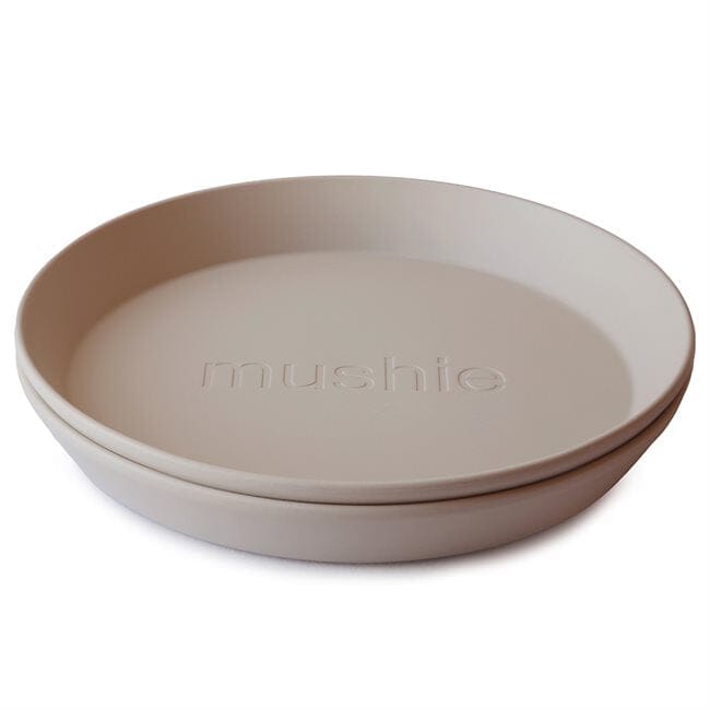mushie | Dinner Plate Round - Vanilla Spise & drikke mushie 