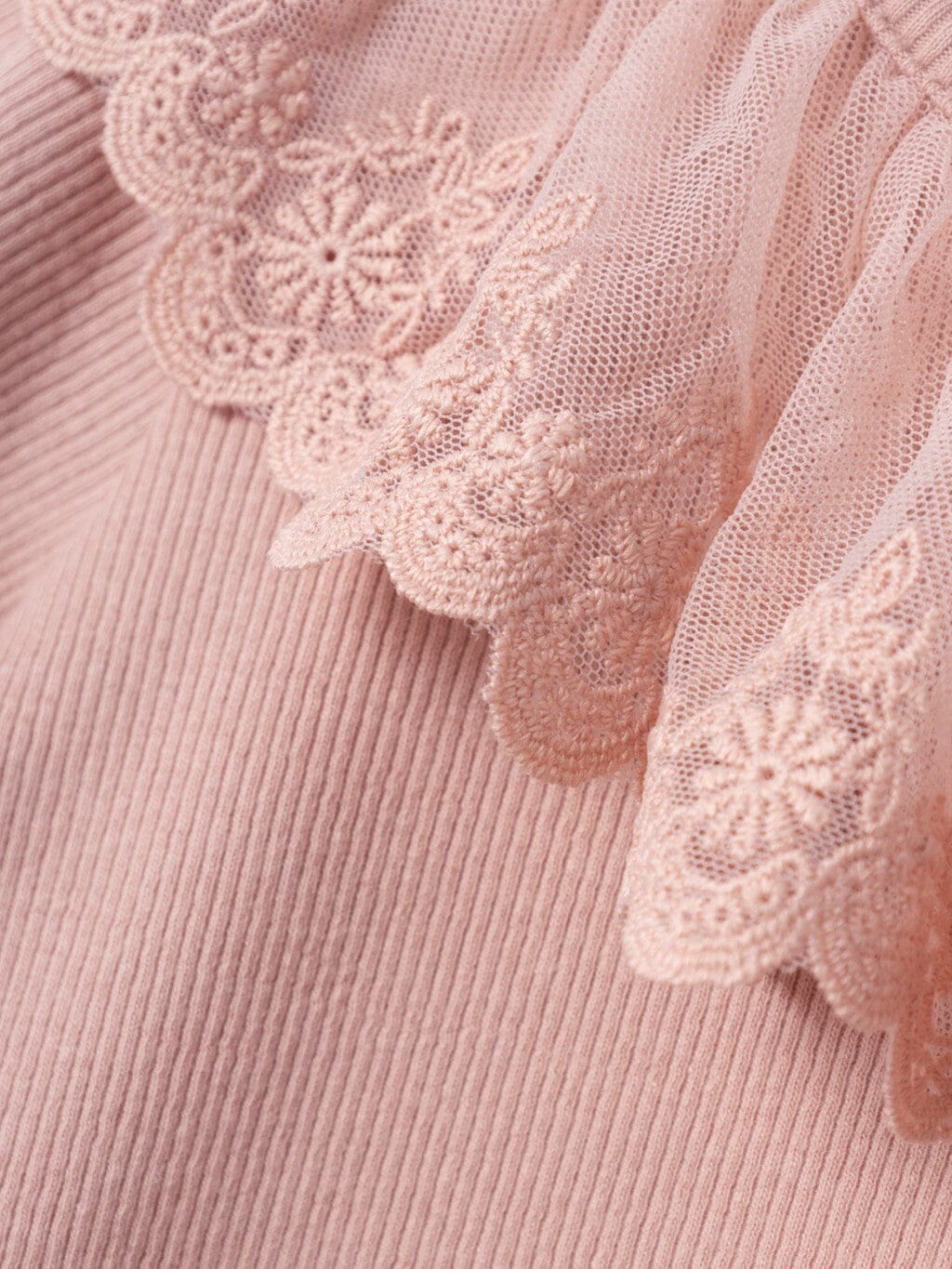 name it mini NILE LS TOP - Rose Smoke Kjoler & skjørt name it 