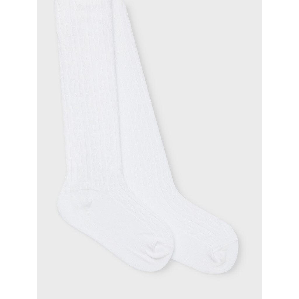 name it MINI TECLA PANTYHOSE - Bright White Strømpebukser name it 