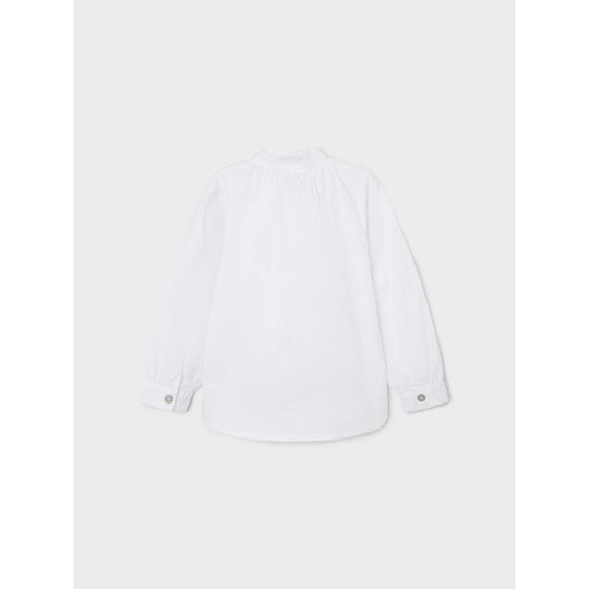 name it MINI TOBY LS SHIRT - Bright White Overdeler name it 